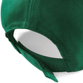 Vert bouteille - Side - Beechfield - Casquette de baseball 100% coton - Enfant unisexe