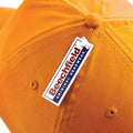 Orange - Side - Beechfield - Casquette de baseball 100% coton - Enfant unisexe