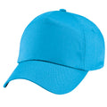 Bleu vif - Front - Beechfield - Casquette de baseball 100% coton - Enfant unisexe