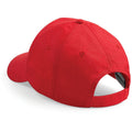 Rouge vif - Back - Beechfield - Casquette de baseball 100% coton - Enfant unisexe