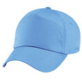 Bleu ciel - Front - Beechfield - Casquette de baseball 100% coton - Enfant unisexe