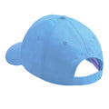 Bleu ciel - Back - Beechfield - Casquette de baseball 100% coton - Enfant unisexe