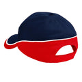 Bleu marine-rouge - Back - Beechfield - Casquette de baseball - Unisexe
