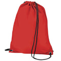 Rouge - Front - BagBase - Sac à dos avec cordon de serrage