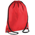Rouge - Back - BagBase - Sac à dos avec cordon de serrage