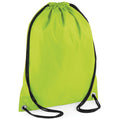 Vert citron - Back - BagBase - Sac à dos avec cordon de serrage