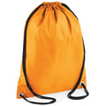 Orange - Back - BagBase - Sac à dos avec cordon de serrage