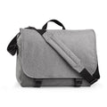 Gris marne - Front - BagBase - Sac messager - 11 litres