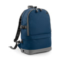 Bleu marine - Front - BagBase - Sac à dos pour ordinateur portable (18 litres)