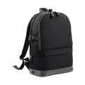 Noir - Front - BagBase - Sac à dos pour ordinateur portable (18 litres)