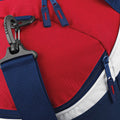 Bleu marine-Rouge-Blanc - Side - BagBase - Sac de sport (54 litres)