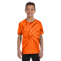 Orange - Back - Colortone - T-shirt à manches courtes - Enfant unisexe