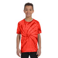 Rouge - Back - Colortone - T-shirt à manches courtes - Enfant unisexe