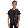 Noir - Back - Colortone - T-shirt à manches courtes - Enfant unisexe