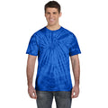 Bleu roi - Back - Colortone - T-shirt rétro 100% coton - Adulte unisexe