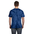 Bleu marine - Side - Colortone - T-shirt rétro 100% coton - Adulte unisexe