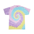 Multicolore - Front - Colortone - T-shirt Rétro 100% coton - Femme