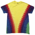 Arc-en-ciel - Front - Colortone - T-shirt 100% coton - Adulte unisexe