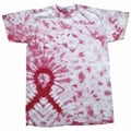 Ruban rose - Front - Colortone - T-shirt à manches courtes - Enfant unisexe