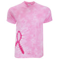 Rose - Front - Colortone - T-shirt épais 100% coton style ruban rose - Adulte unisexe