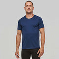 Bleu marine - Back - Kariban - T-shirt sport - Homme