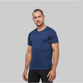 Bleu marine - Side - Kariban - T-shirt sport - Homme