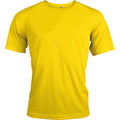 Jaune - Front - Kariban - T-shirt sport - Homme