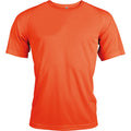 Orange fluo - Front - Kariban - T-shirt sport - Homme