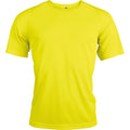 Jaune fluo - Front - Kariban - T-shirt sport - Homme