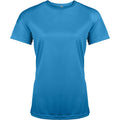 Bleu eau - Front - Kariban Proact - T-shirt de sport - Femme