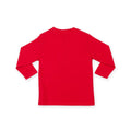 Rouge - Lifestyle - Larkwood - T-shirt à manches longues 100% coton - Bébé et enfant