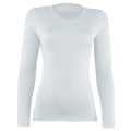 Blanc - Front - Rhino - T-shirt base layer à manches longues - Femme