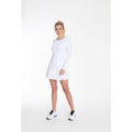 Blanc - Back - Rhino - T-shirt base layer à manches longues - Femme