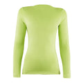 Vert citron - Back - Rhino - T-shirt base layer à manches longues - Femme
