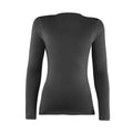 Noir - Back - Rhino - T-shirt base layer à manches longues - Femme