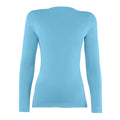 Bleu clair - Back - Rhino - T-shirt base layer à manches longues - Femme