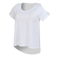 Blanc - Front - SF - T-shirt à épaules dénudées - Femme