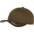 Olive - Front - Yupoong - Casquette de baseball - Homme