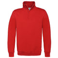 Rouge - Front - B&C ID.004 - Sweatshirt - Homme