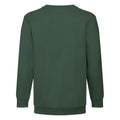 Vert bouteille - Back - Fruit Of The Loom - Sweatshirt classique - Enfant unisexe