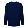 Bleu marine profond - Back - Fruit Of The Loom - Sweatshirt classique - Enfant unisexe