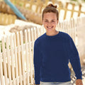 Bleu marine - Back - Fruit Of The Loom - Sweatshirt classique - Enfant unisexe