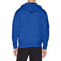 Bleu roi - Side - Fruit Of The Loom - Sweatshirt à capuche et fermeture zippée - Homme