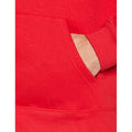 Rouge - Back - Fruit Of The Loom - Sweatshirt à capuche et fermeture zippée - Homme