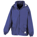 Bleu roi - Front - Result - Manteau coupe-vent léger avec sac de rangement - Garçon