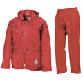 Rouge - Back - Result - Veste et pantalon de pluie - Homme