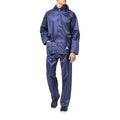 Bleu roi - Front - Result - Veste et pantalon de pluie - Homme