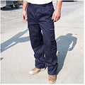 Bleu marine - Back - Result Work-Guard - Pantalon de travail coupe-vent - Homme