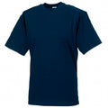 Bleu marine - Back - Russell Europe - T-shirt à manches courtes 100% coton - Homme