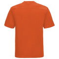 Orange - Side - Russell Europe - T-shirt à manches courtes 100% coton - Homme